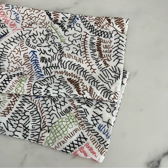 Parsley and Sage Kendall Embroidered Jacket Size XL Artsy boho cropped blazer - Picture 8 of 9